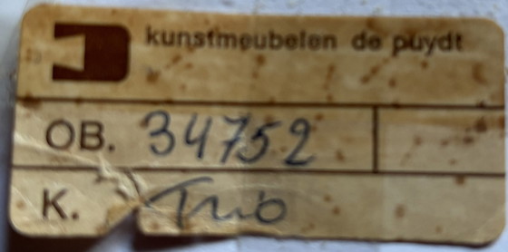 Image 1 of De Puydt Eettafel En 6 Stoelen 