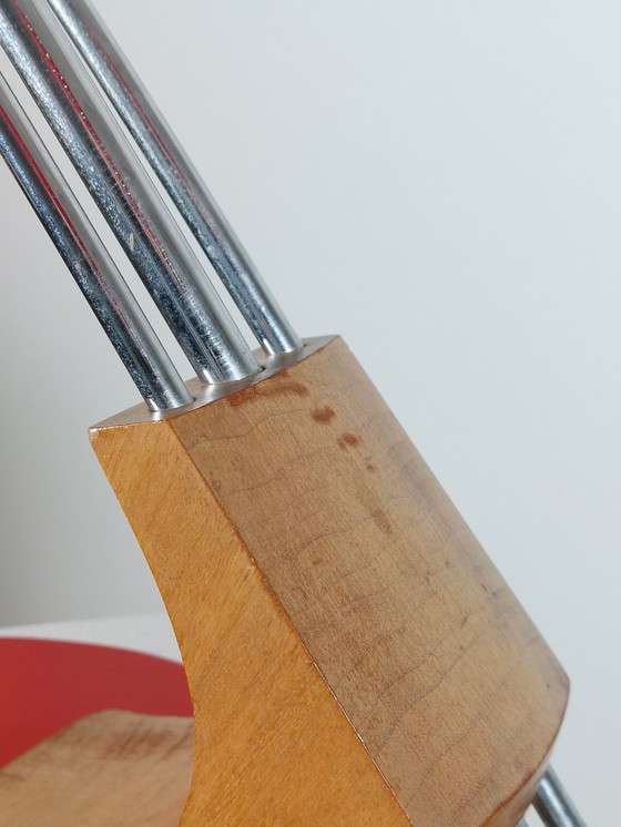 Image 1 of Vintage Mid Century Fase Falux Design Lamp Ruimtetijdperk