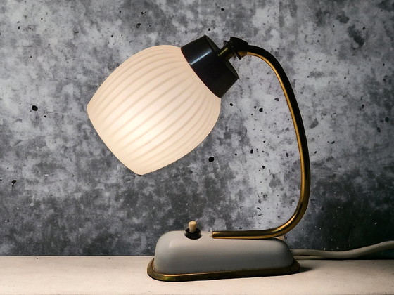 Image 1 of Mid Century bedlampje, 1950