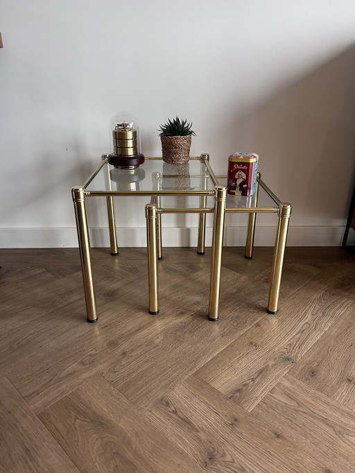 Miniset/Nesting Tables Hollywood Regency