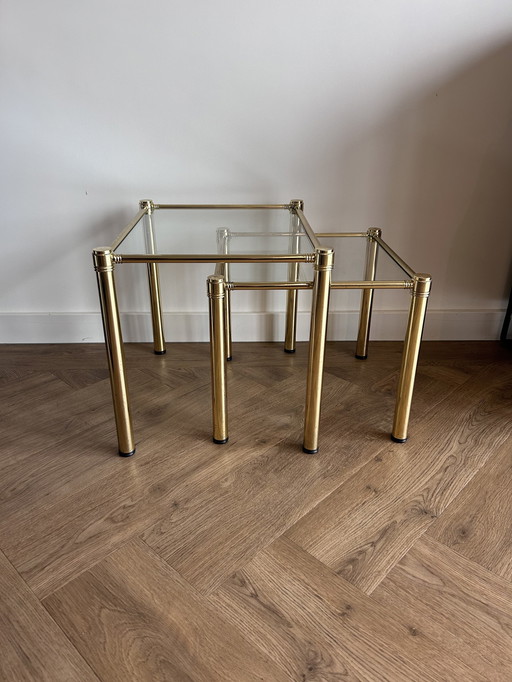 Miniset/Nesting Tables Hollywood Regency