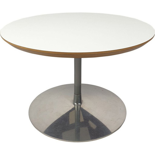 Vintage ronde salontafel door Pierre Paulin voor Artifort 1990