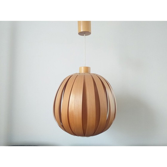 Image 1 of Vintage ULUV fineer hanglamp, 1960