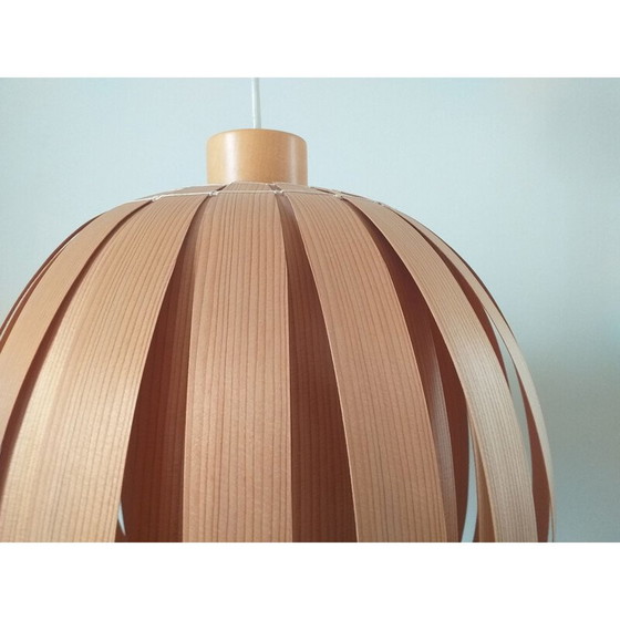 Image 1 of Vintage ULUV fineer hanglamp, 1960