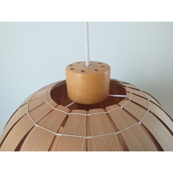 Image 1 of Vintage ULUV fineer hanglamp, 1960