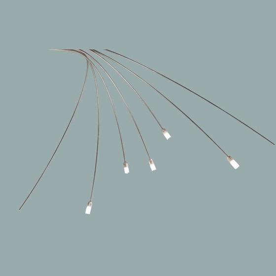 Image 1 of Vintage Italiaanse 7-armige boog vloerlamp, 1970