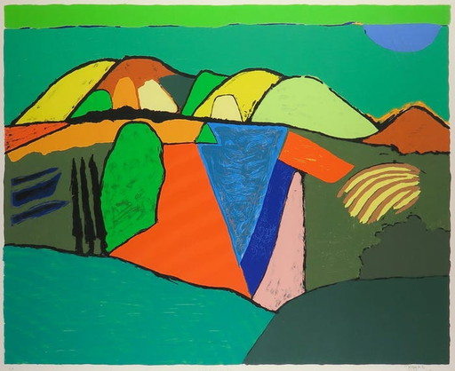 Ronald Boonacker - Andalucia | zeefdruk – lithos zeefdrukken, Modern (photo 2 of 15)
