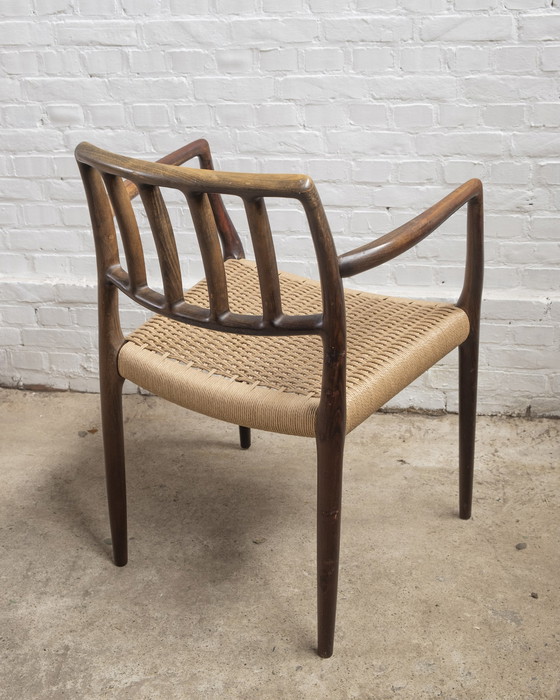 Image 1 of Niels Otto Møller Model 66 fauteuil