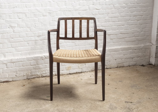 Niels Otto Møller Model 66 fauteuil