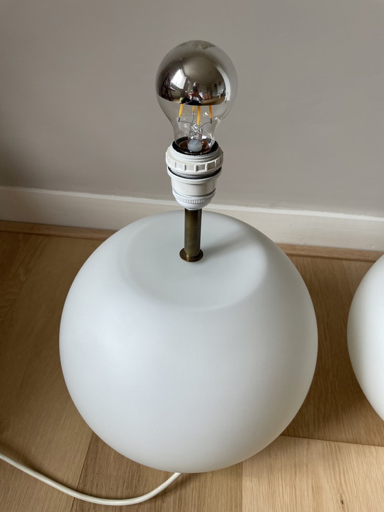 Image 1 of 2x vintage bollampen