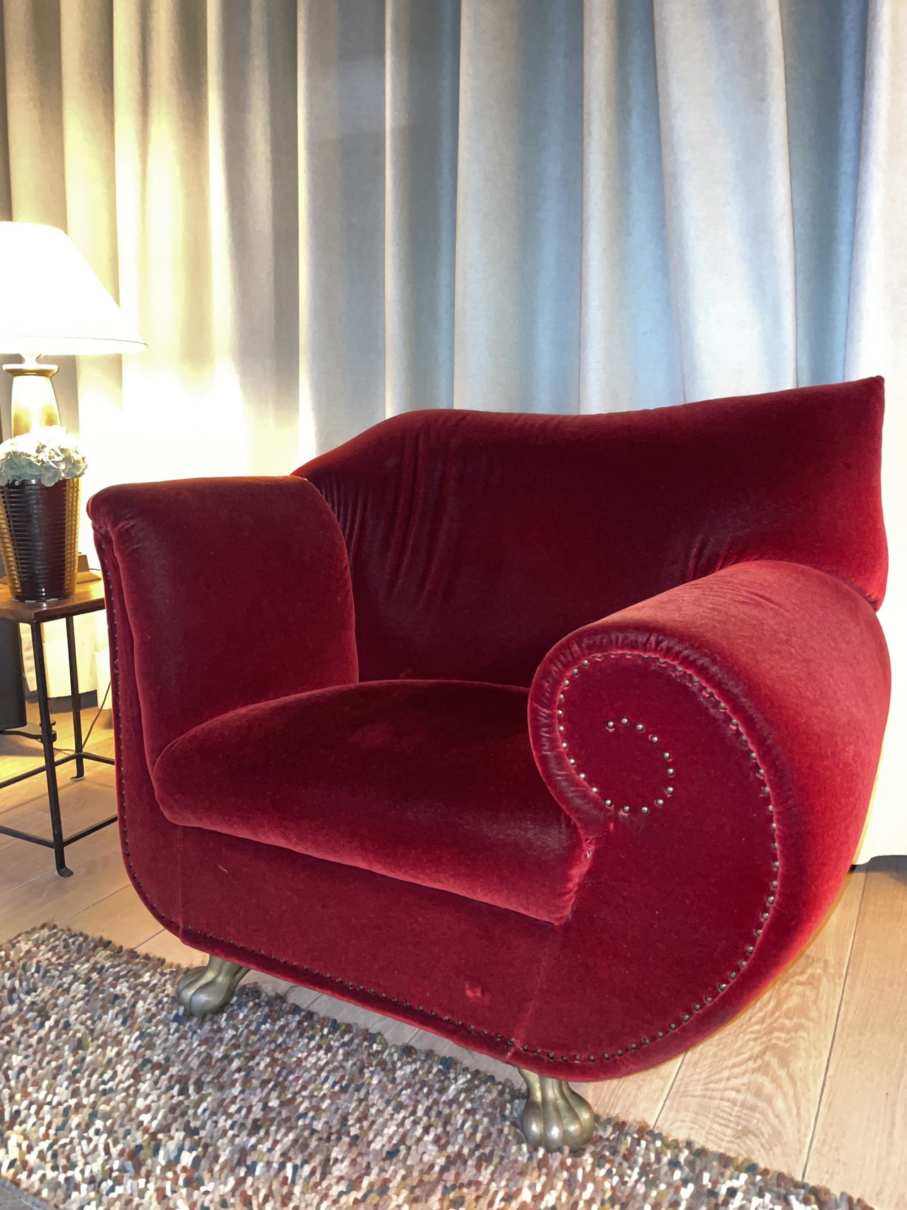 Vintage Bretz arm fauteuil