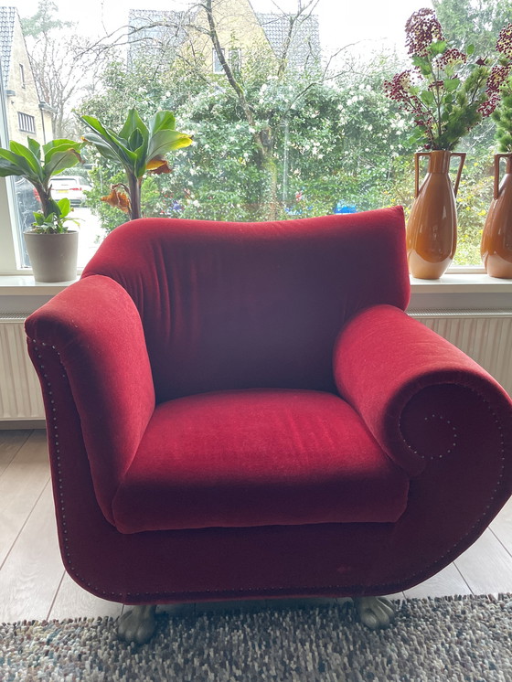 Image 1 of Vintage Bretz arm fauteuil