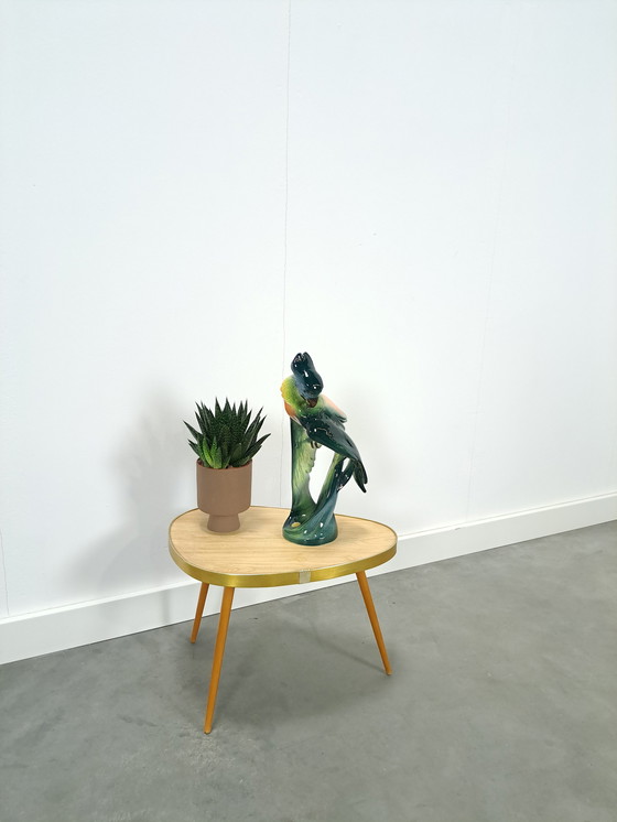 Image 1 of Vintage porseleinen beeld kaketoe