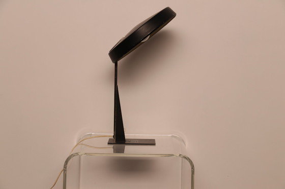 Image 1 of Bureaulamp in zwart metaal van Louis Kalff voor Philips - NL - jaren 50