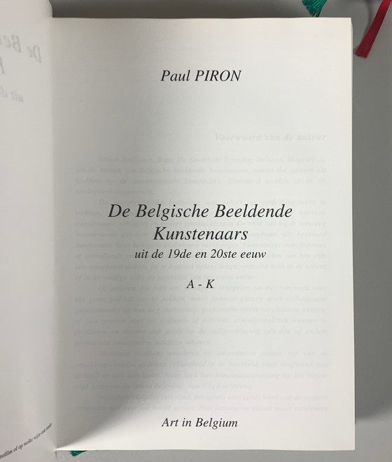 Image 1 of Paul Piron - De Belgische Beeldende kunstenaars 19de en 20ste eeuw