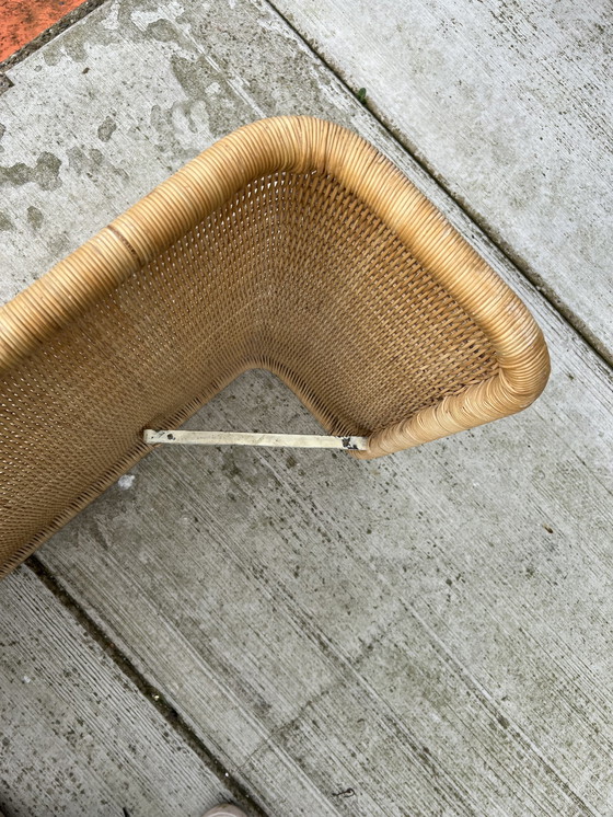 Image 1 of Vintage rotan daybed