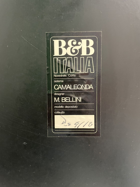 Image 1 of Bank "Camaleonda" van Mario Bellini voor B&B Italia, jaren 70