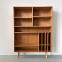 Vintage boekenkast Kurt Østervig eiken