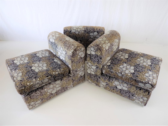 Image 1 of 3x vintage modulaire stoelen