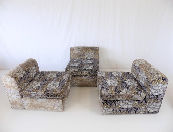 Image 1 of 3x vintage modulaire stoelen