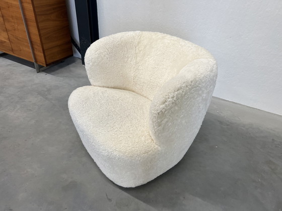 Image 1 of Gubi Stay Lounge Chair Large Sheepskin