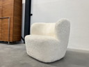 Gubi Stay Lounge Chair Large Sheepskin