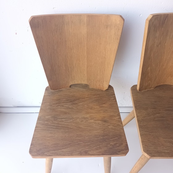 Image 1 of 2x vintage eetkamerstoelen