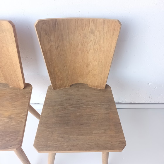 Image 1 of 2x vintage eetkamerstoelen