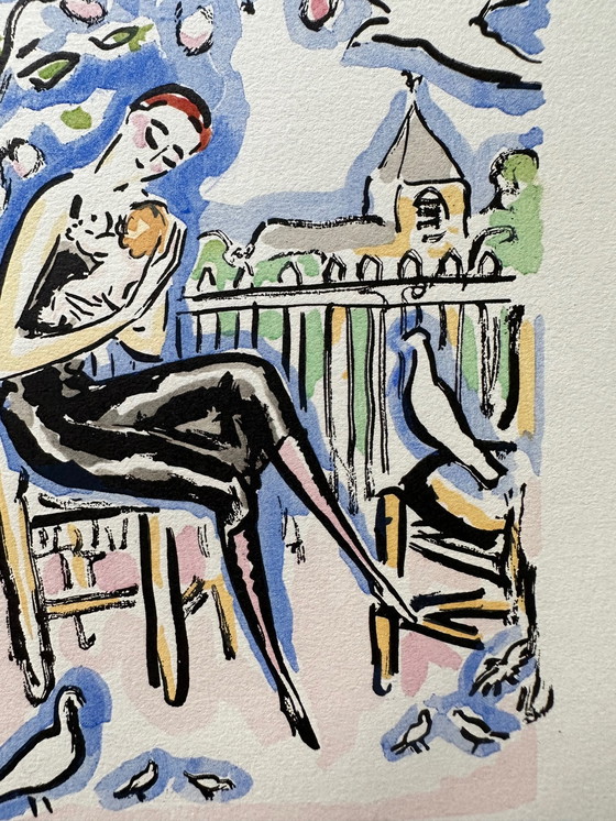 Image 1 of Kees van Dongen La Garconne 1925 pochoir