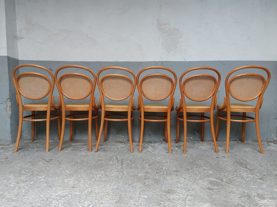 Image 1 of 6x Vintage webbing stoel