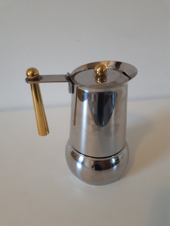 Image 1 of Guido Bergna Italy Kitty Oro  Espresso maker Koffie pot