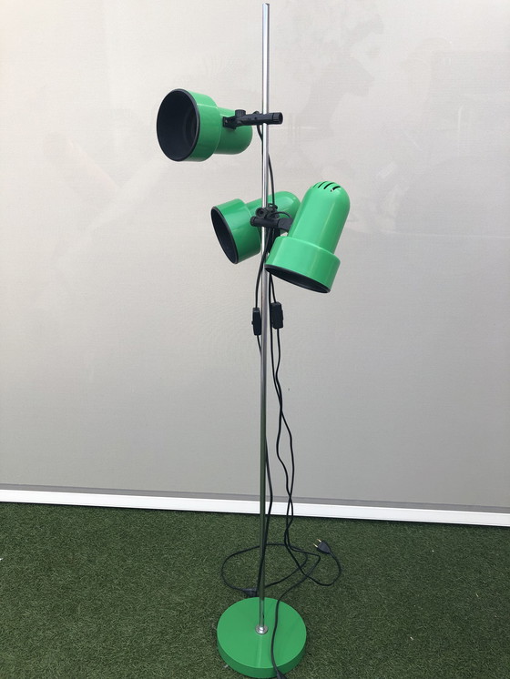 Image 1 of Vintage vloerlamp, 3 spots