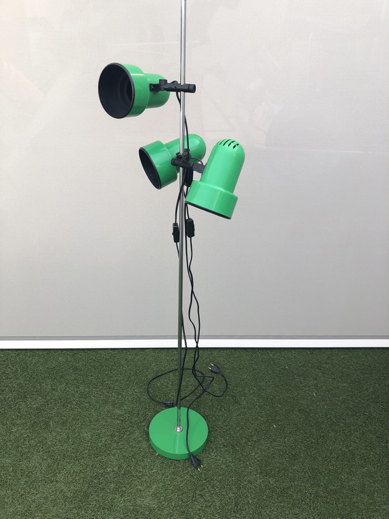 Image 1 of Vintage vloerlamp, 3 spots