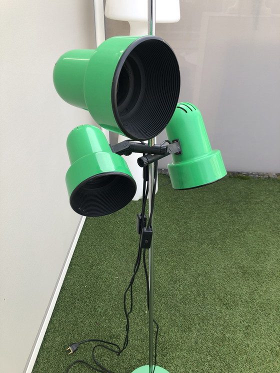 Image 1 of Vintage vloerlamp, 3 spots