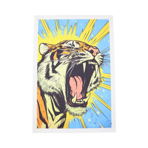 Uniek Tijger Kunstwerk Xl Giclée