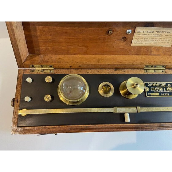 Image 1 of Vintage verzamelobject door Chauvin en Arnoux, Frankrijk 1900