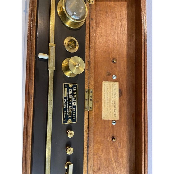 Image 1 of Vintage verzamelobject door Chauvin en Arnoux, Frankrijk 1900