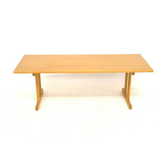 Image 1 of Vintage eiken salontafel, Zweden 1960