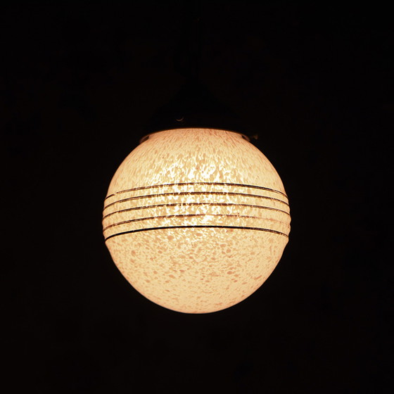 Image 1 of Roze Art Deco Hanglamp