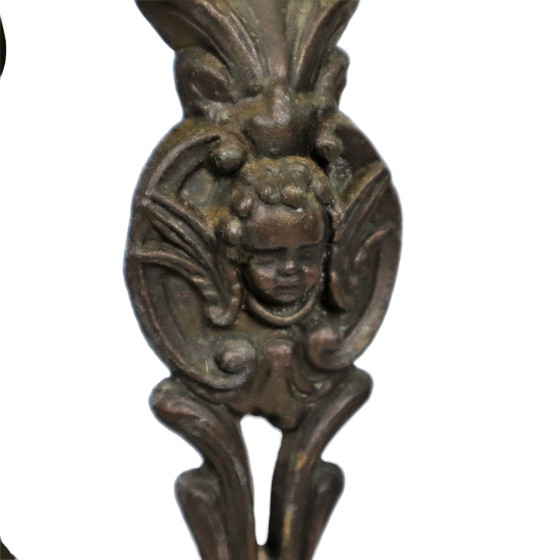 Image 1 of Franse Art Nouveau Plantentafel Etagère