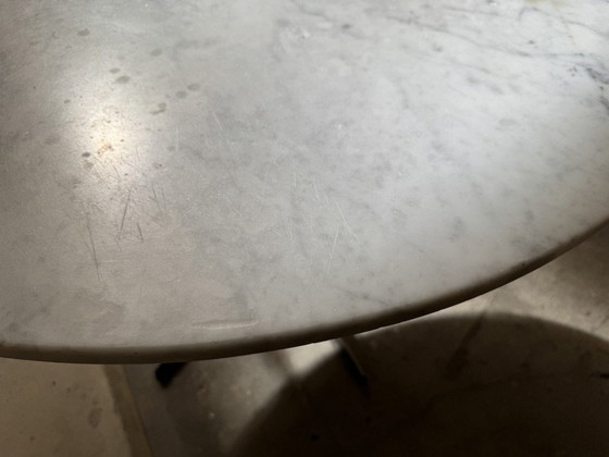 Image 1 of Arne Jacobsen marmeren tafel