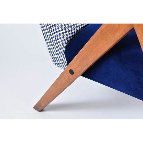 Image 1 of Scandinavische Fauteuil Fluwelen Poule B-310 VAR,1960