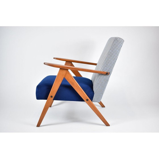 Image 1 of Scandinavische Fauteuil Fluwelen Poule B-310 VAR,1960