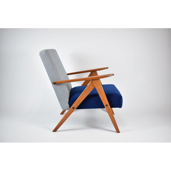 Image 1 of Scandinavische Fauteuil Fluwelen Poule B-310 VAR,1960