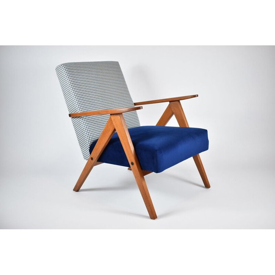 Image 1 of Scandinavische Fauteuil Fluwelen Poule B-310 VAR,1960