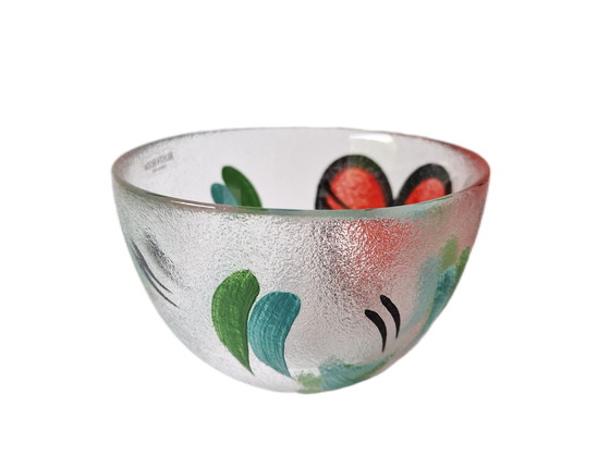 Image 1 of Kosta Boda - "Hearts" Bowl By Ulrica Hydman-Vallien