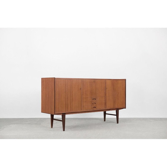 Image 1 of Scandinavisch teakhouten dressoir met laden, Zweden 1964