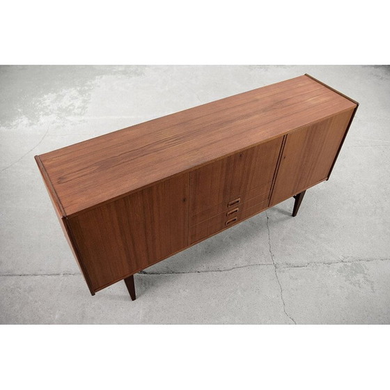 Image 1 of Scandinavisch teakhouten dressoir met laden, Zweden 1964