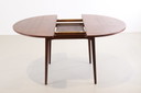 Webe teak tafel door Louis Van Teeffelen