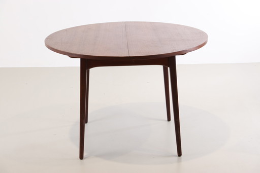 Webe teak tafel door Louis Van Teeffelen